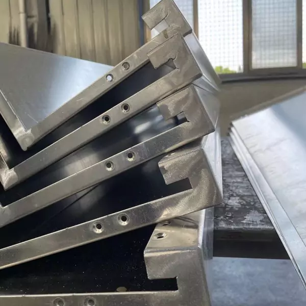 Polished aluminum interface