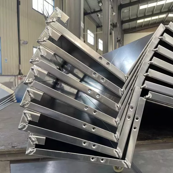 Unpolished aluminum interface