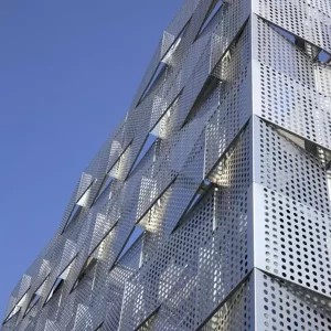 3D aluminum curtain wall conner