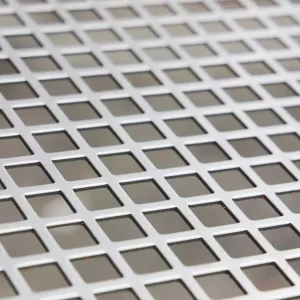 square hole aluminum punching panels