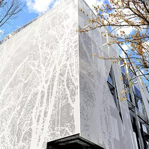 tree pattern perforated panels