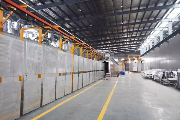 aluminum wall panels manufacturering process
