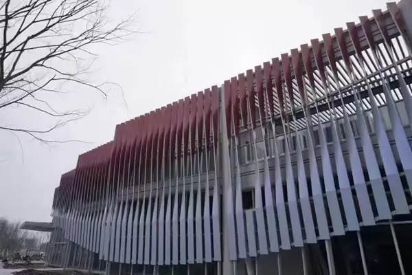 aluminum facade system