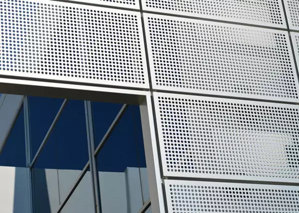 perforated aluminum facade Panel Installation methods