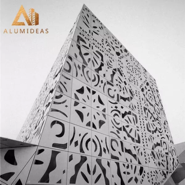Custom Aluminum Wall Cladding Design Exterior from Alumideas