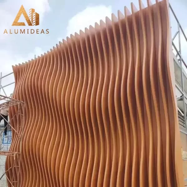 Geometry of Aluminum Facade from Alumideas