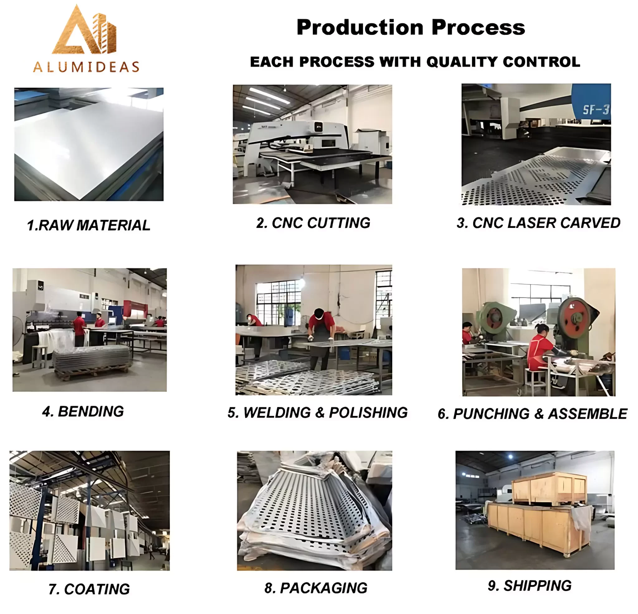 alumideas production workshop display