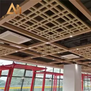 grille de plafond en aluminium