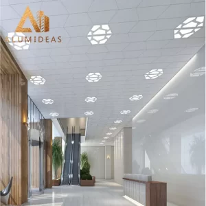 Plafond en alun