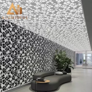 Aluminum panel ceiling