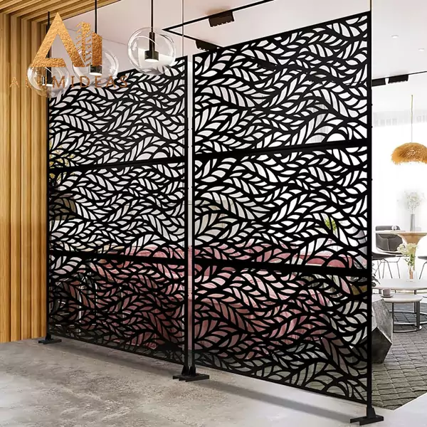 Aluminum privacy panels