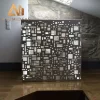 Decorative perforated metal
