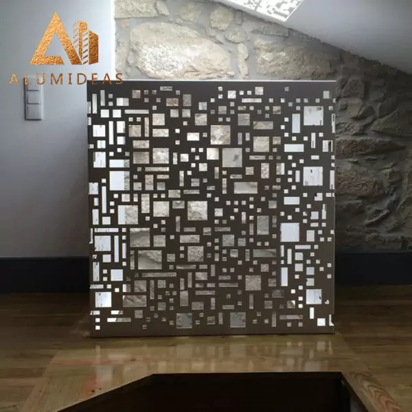 Decorative perforated metal