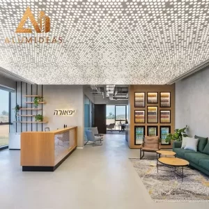 Aluminum modern pattern ceiling system