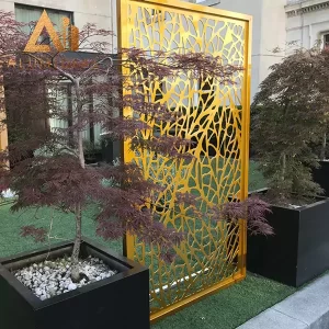 aluminum room divider