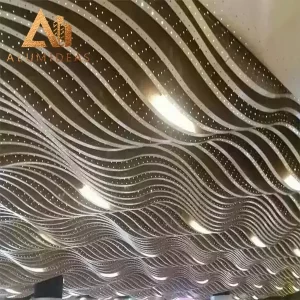 baffled ceiling