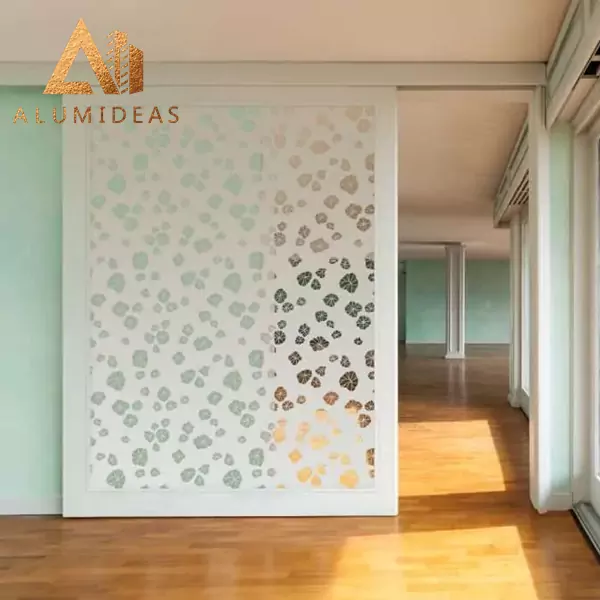 Decorative metal privacy screens