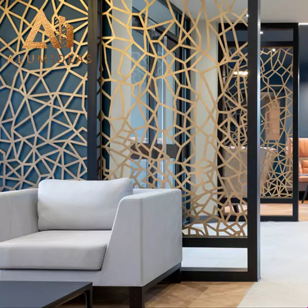 metal privacy screen decorative panel