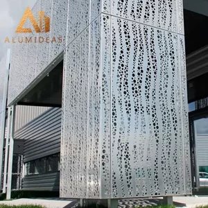 Aluminum facade