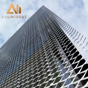 Aluminum mesh panels