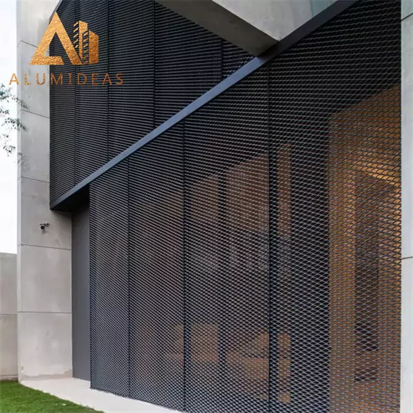 Architural aluminum divider panels