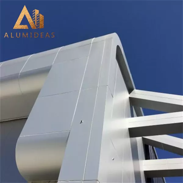 Decorative acm metal siding