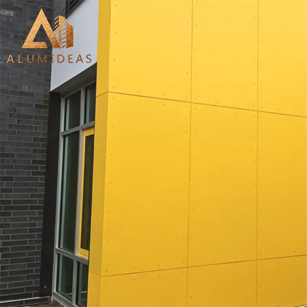 Lembaran laminasi aluminium pelapis PVDF modern