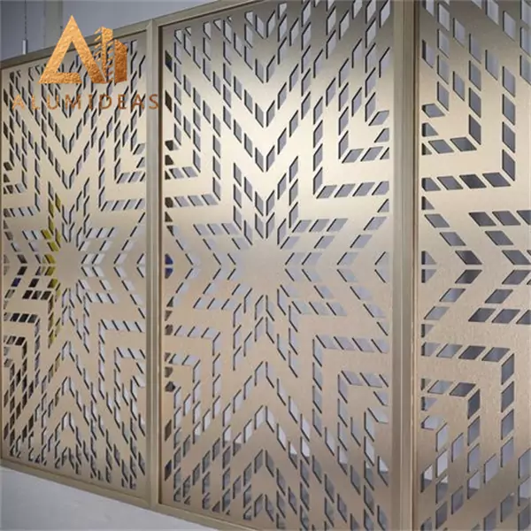 aluminum privacy panel