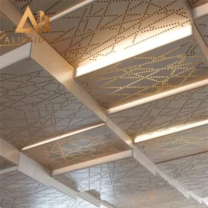 perforated aluminium ceiling