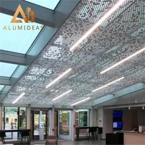 perforated metal ceiling