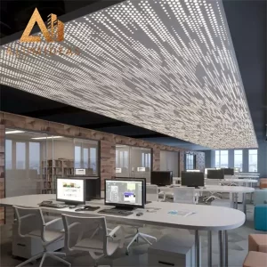 perforated metal false ceiling