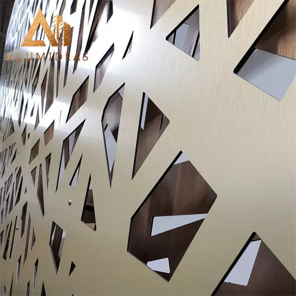 perforated metal panels for walls
