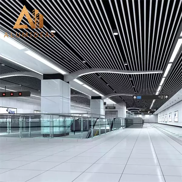 Aluminium linear ceiling