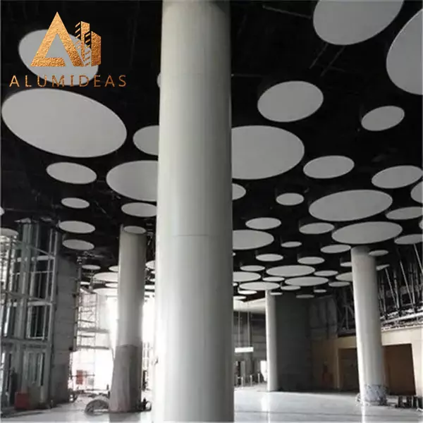 Aluminum circular column cladding panels