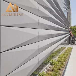Aluminum composite panel cladding