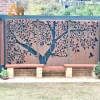 Aluminum fence panels
