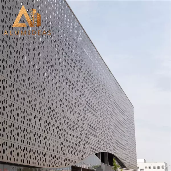 Decorative Cladding Outdoor pattern perforated metal sheet