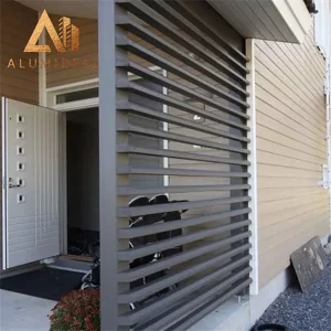 Decorative Shutter aluminum decorative fence