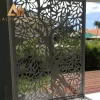 Decorative perforated Pattern metal landscape screens