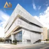 Perforated aluminum facade