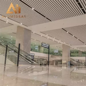 Aluminum decorative metal grid & Strip ceiling panels