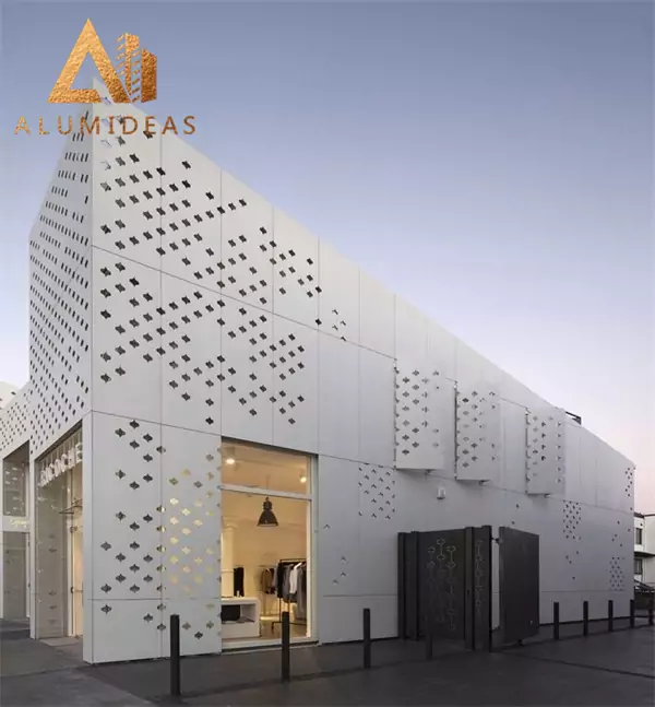 aluminum cladding facade