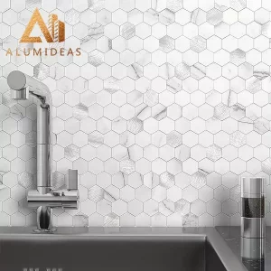 aluminum composite adhesive mosaics tiles