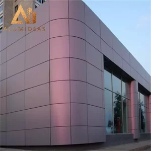 aluminum composite facade panels