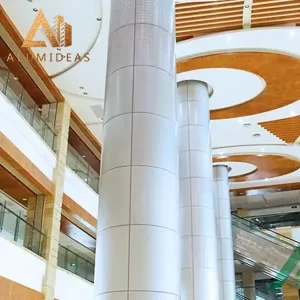 coluna cobre residencial