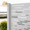 custom Pattern laser cut aluminum panels