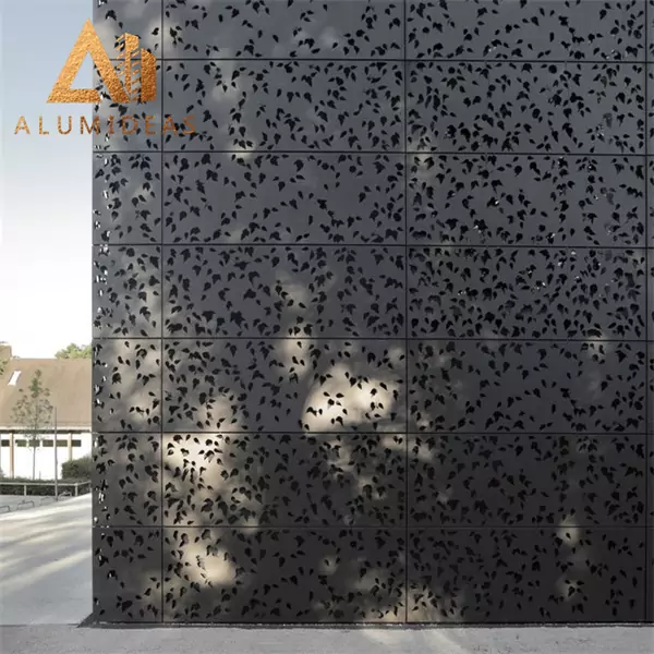 Decorative metal privacy cover up panels