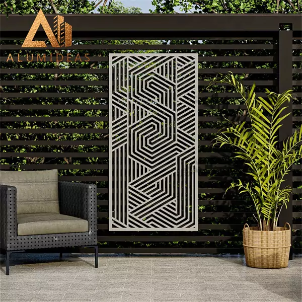decorative metal screen panel