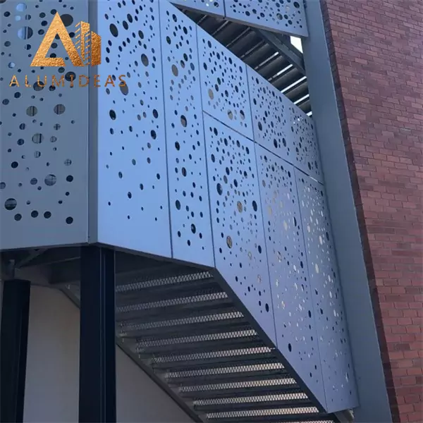 decorative perforated sheet metal 2-3 mm thickness