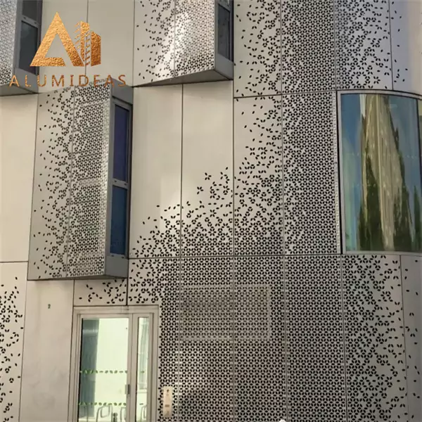 laser cut facade panels
